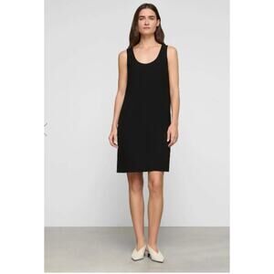Lafayette 148 Responsible Finesse Crepe Tank Dress - NWT - Women's Large
